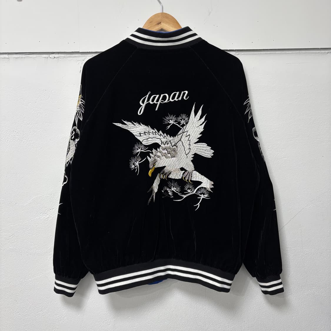 블랙 벨벳 리버시블 스카잔 상품이미지5