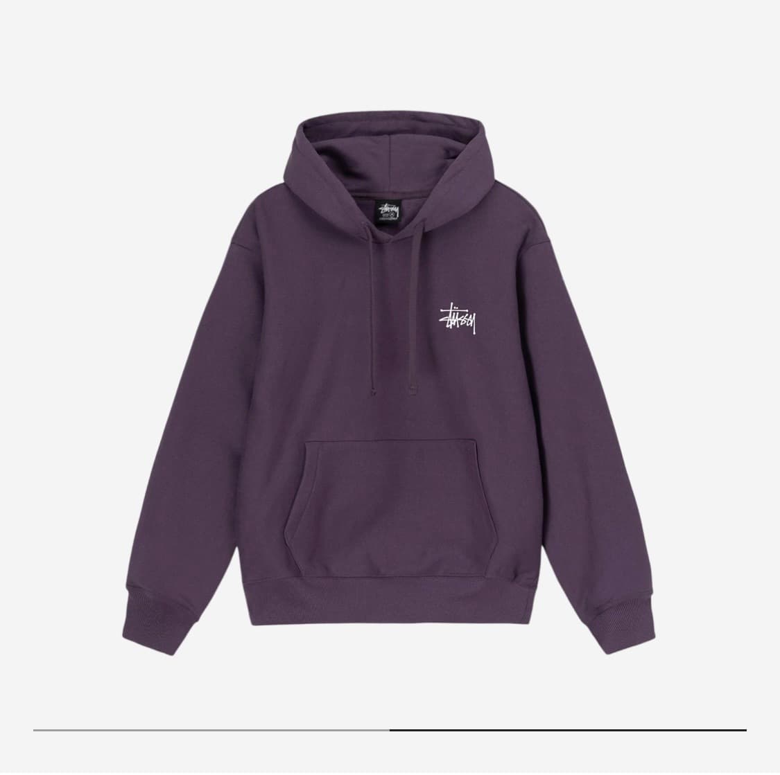 Stussy Basic Stussy Hoodie Grape 2023 상품이미지1