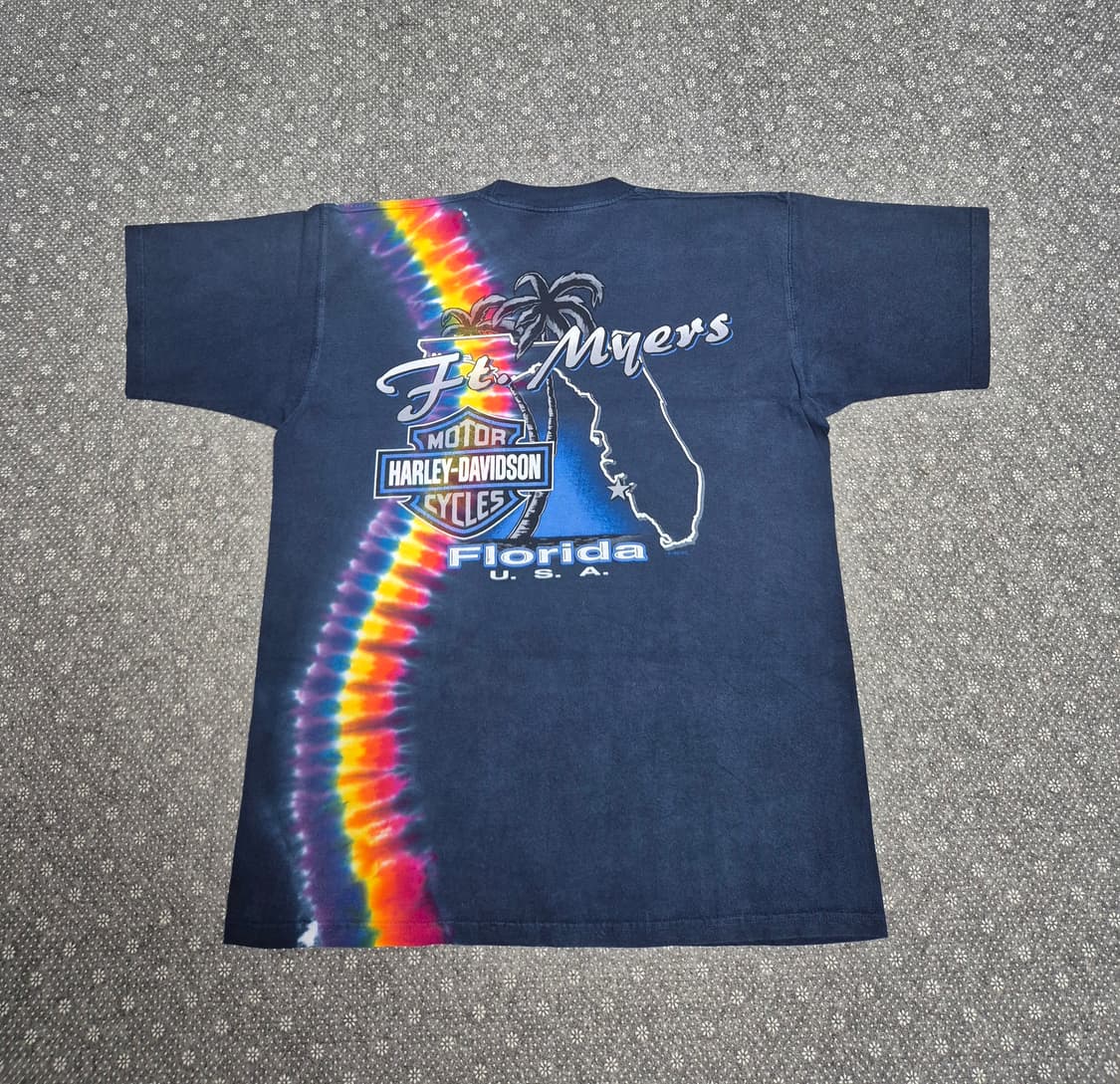 [M,실측 L] 00s US Made할리데이비슨 티셔츠 -351 상품이미지1