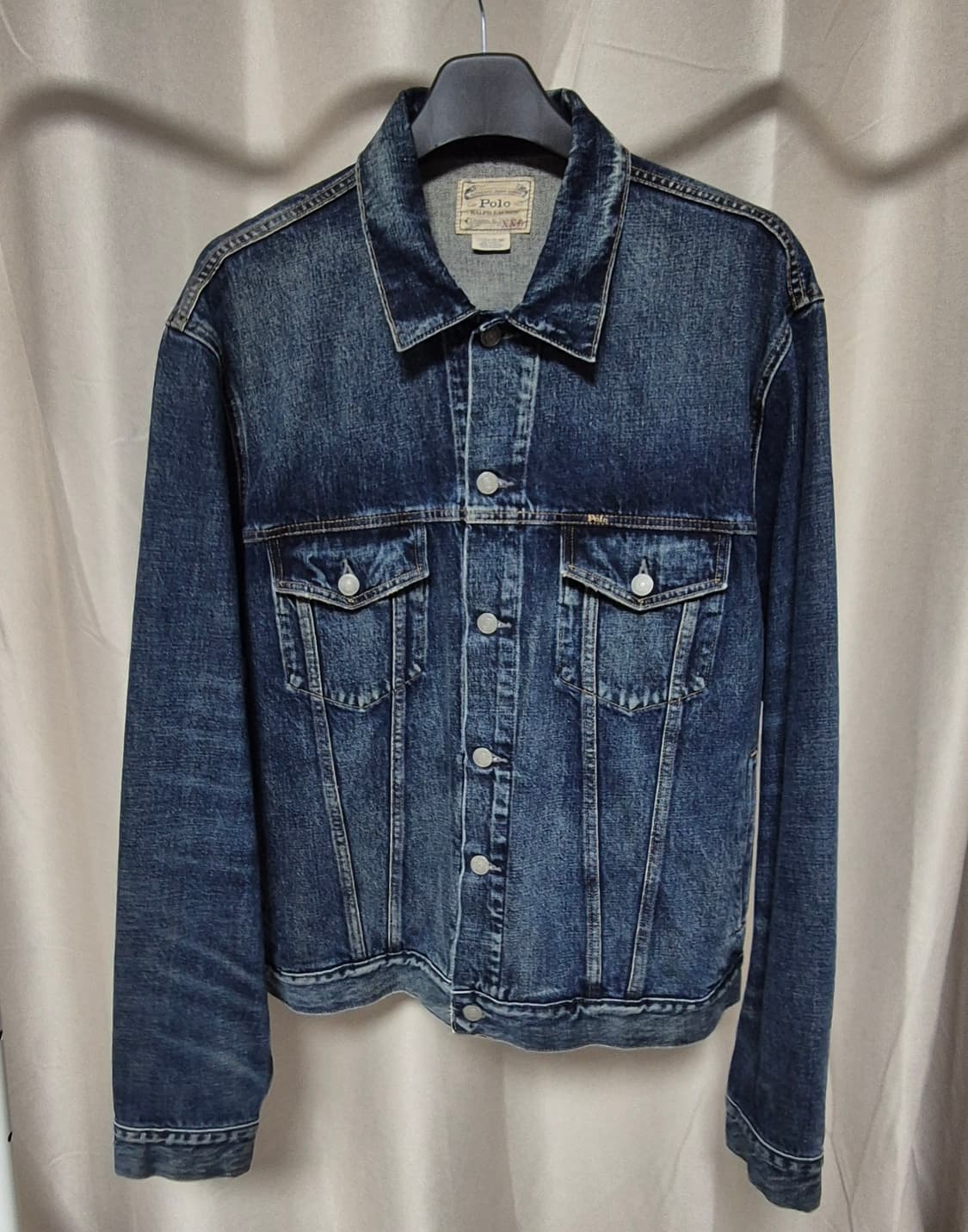 폴로랄프로렌 / 페이디드 데님 트러커 / XXL 상품이미지4