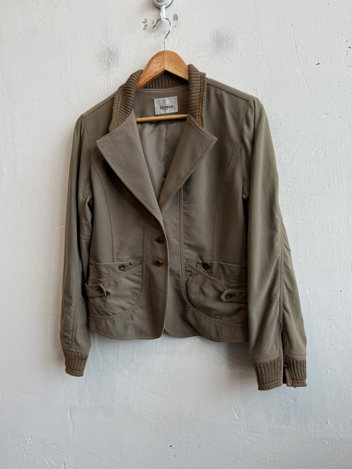 Meunier JPN 밀리터리 자켓 우먼즈 상품이미지1