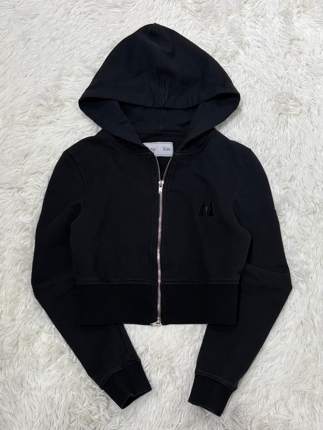 마땡킴 크롭 투웨이 후드집업 상품이미지4