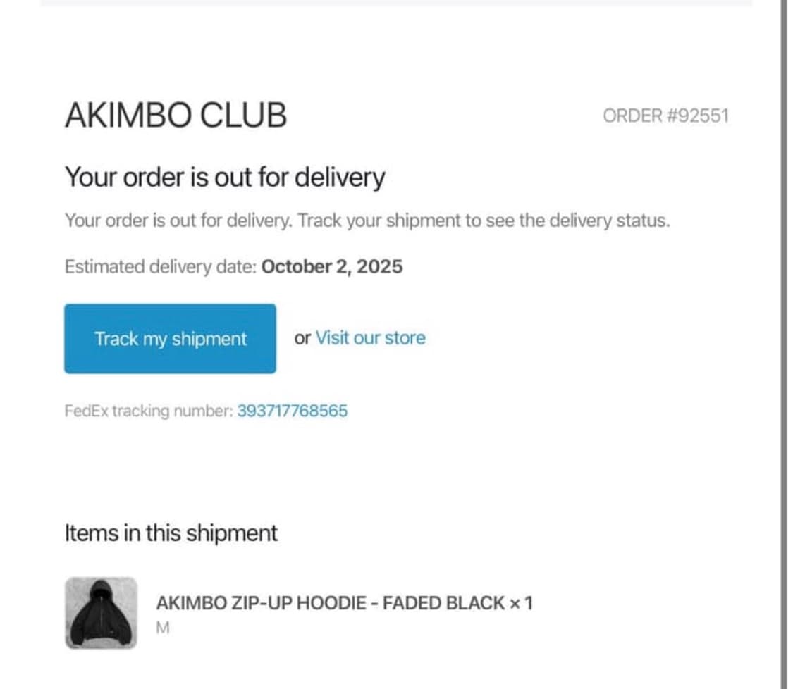 아킴보 클럽 후드집업 블랙 M 상품이미지5