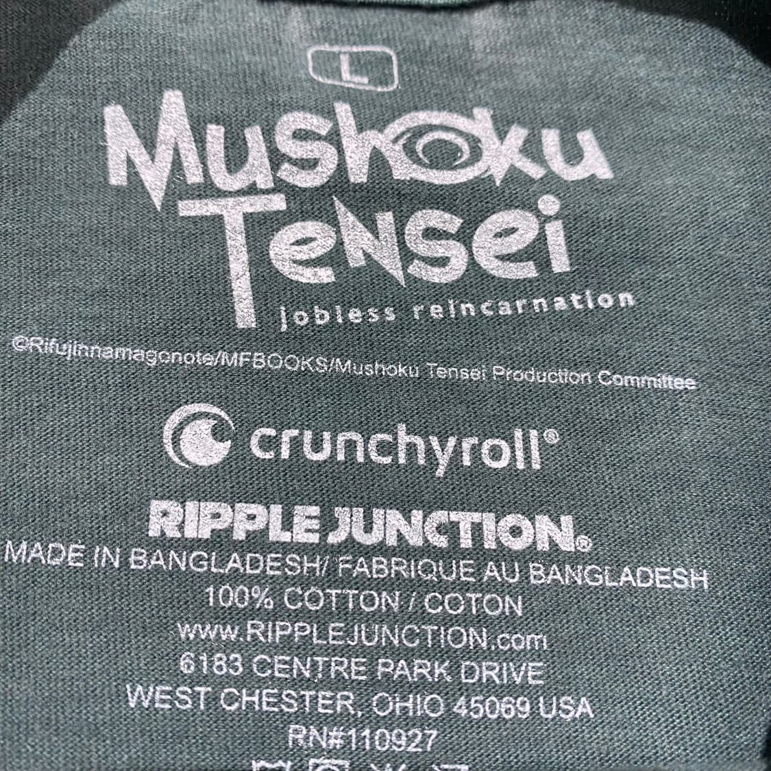 무직선생 록시 오피셜 애니메이션 티셔츠 상품이미지3