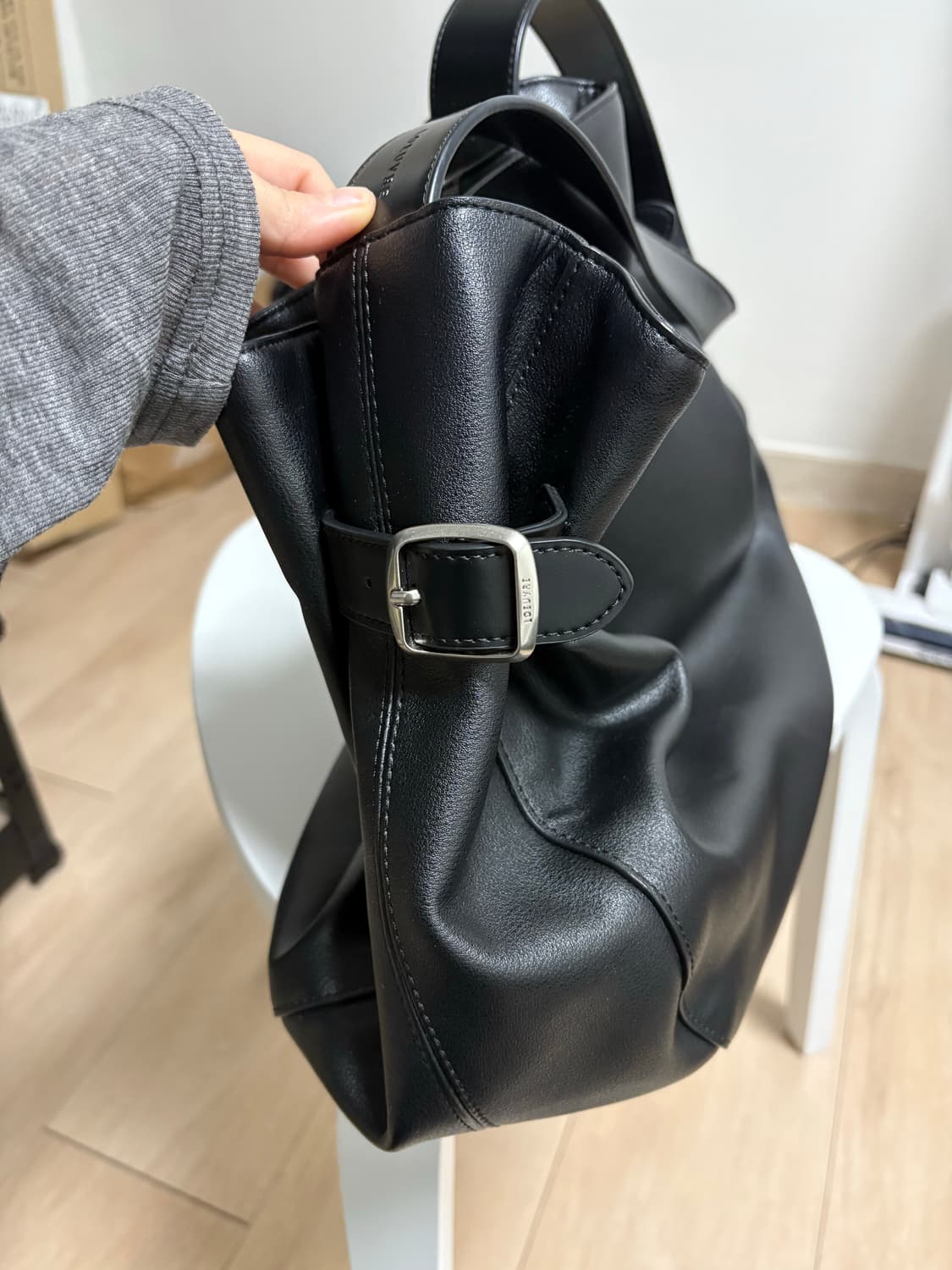 루에브르 삭 드 플로 레더 블랙 상품이미지6