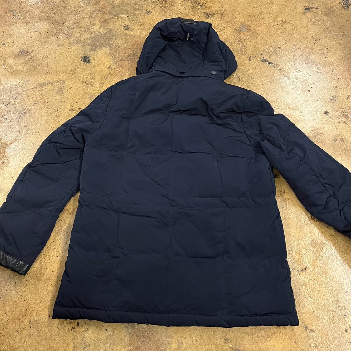 [정품/5] 파리게이츠 네이비 후드 패딩 코트 점퍼 b17 상품이미지4