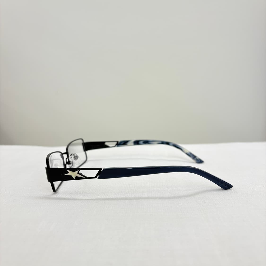 Mugler 티에리 뮈글러 블랙 스퀘어 빈티지안경 상품이미지5