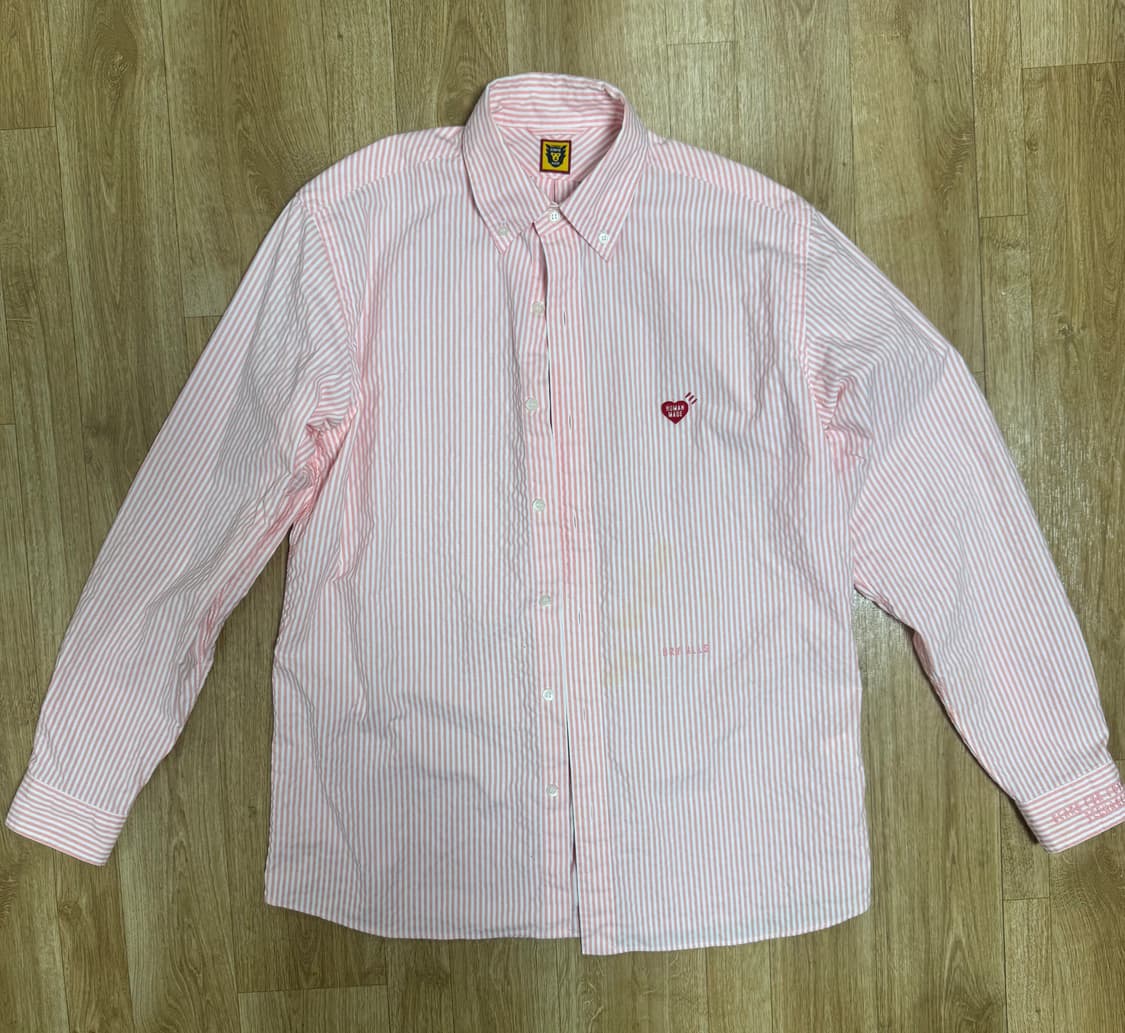 휴먼메이드 스트라이프 BD 셔츠 L 상품이미지2