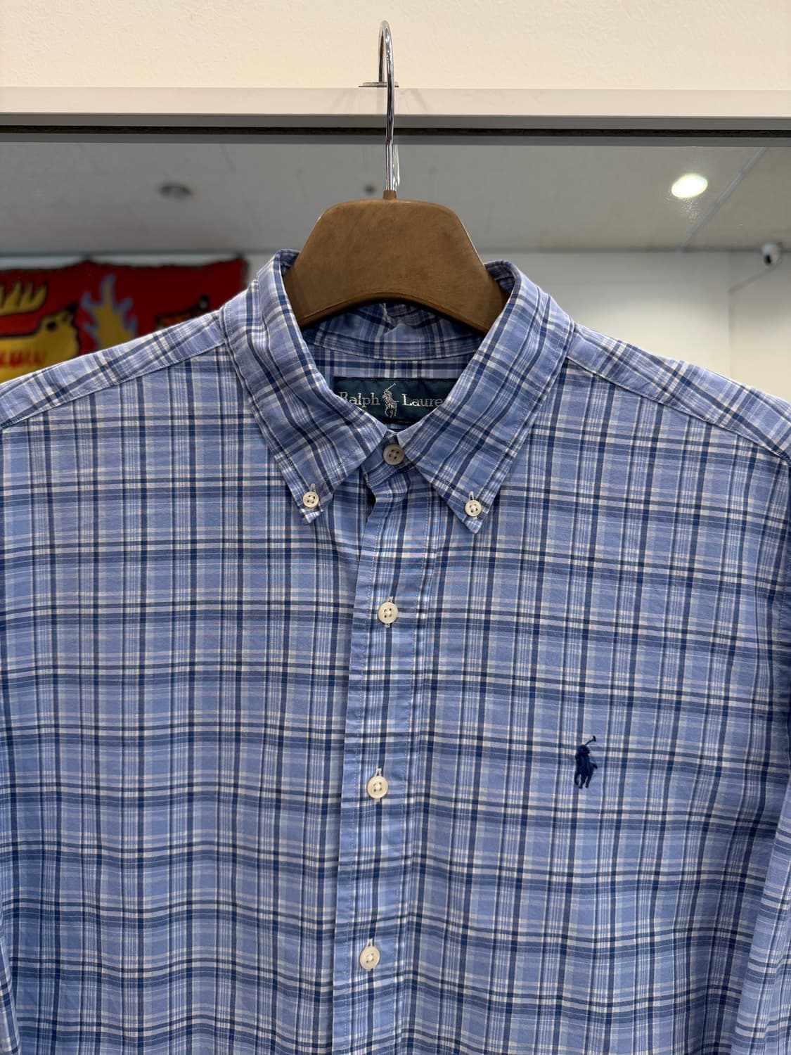 Polo RL 폴로 랄프로렌 Classic Fit 체크 셔츠 상품이미지3