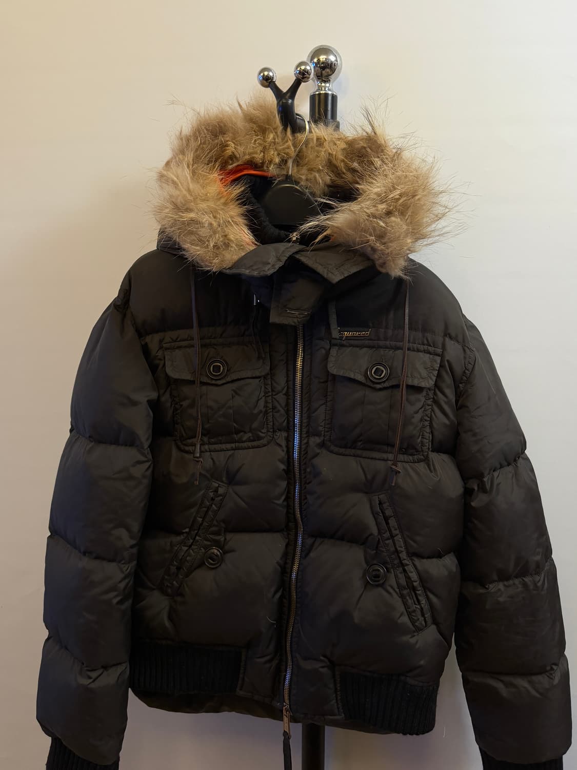 디스퀘어드 퍼후드 패딩자켓 (국내유일) 상품이미지8