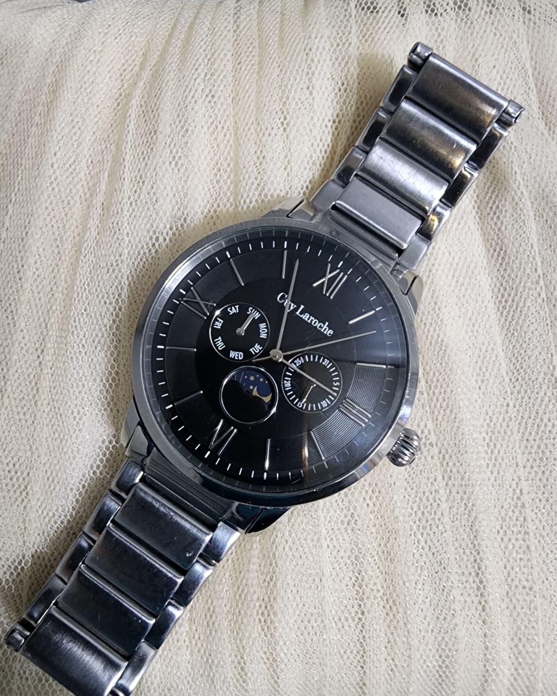 기라로쉬 문페이즈 메탈 시계 상품이미지4