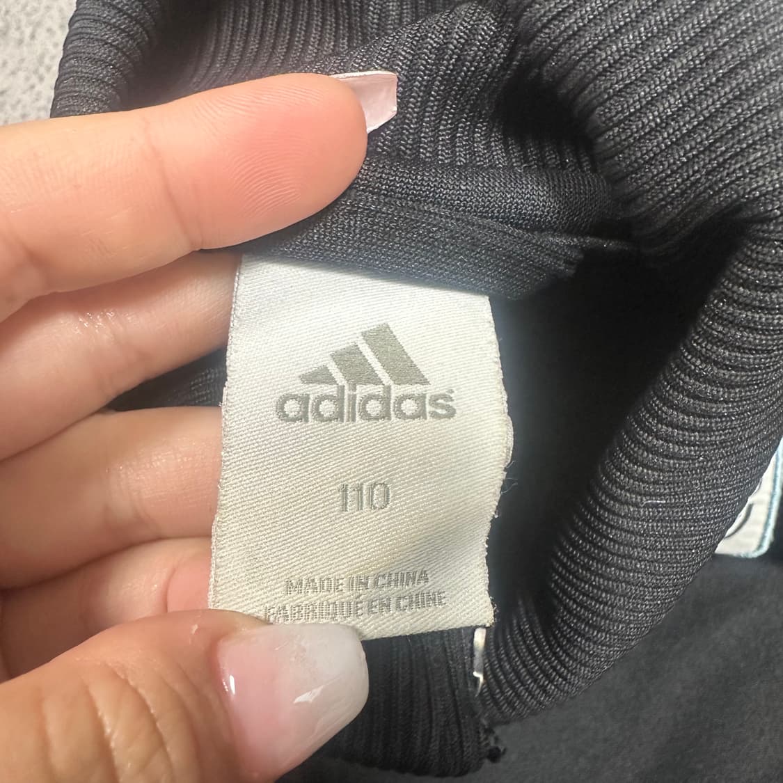 ✨ (바배) 아디다스 카이사르 울프 빅로고 블랙 트랙탑 져지 상품이미지3