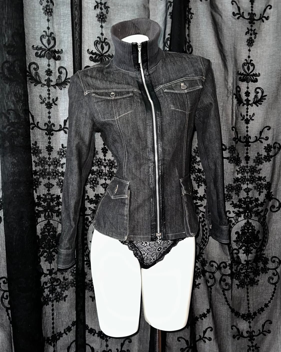 y2k denim jacket 상품이미지3