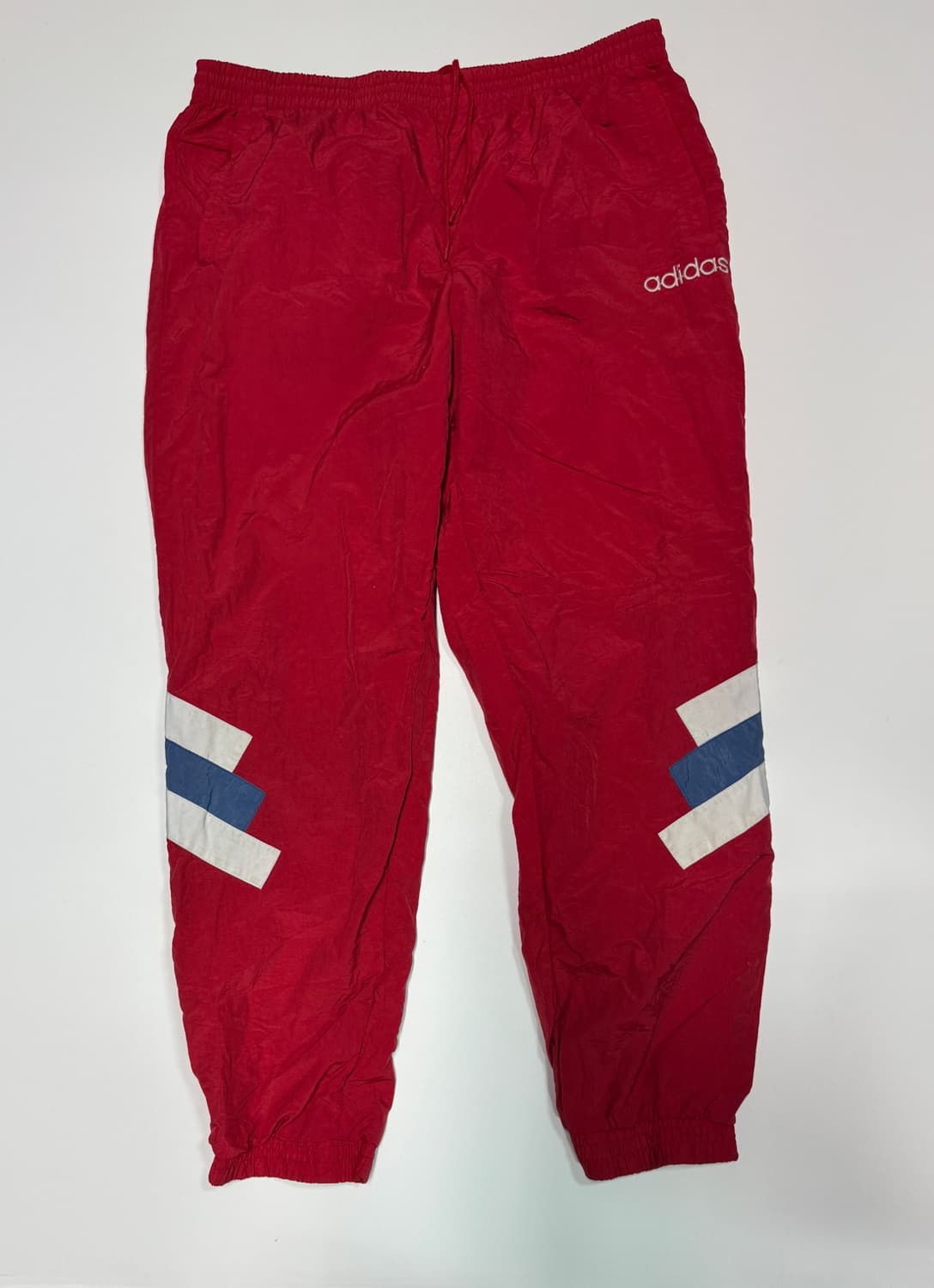 아디다스 올드스쿨 레드 트랙팬츠 XL 33인치 상품이미지1