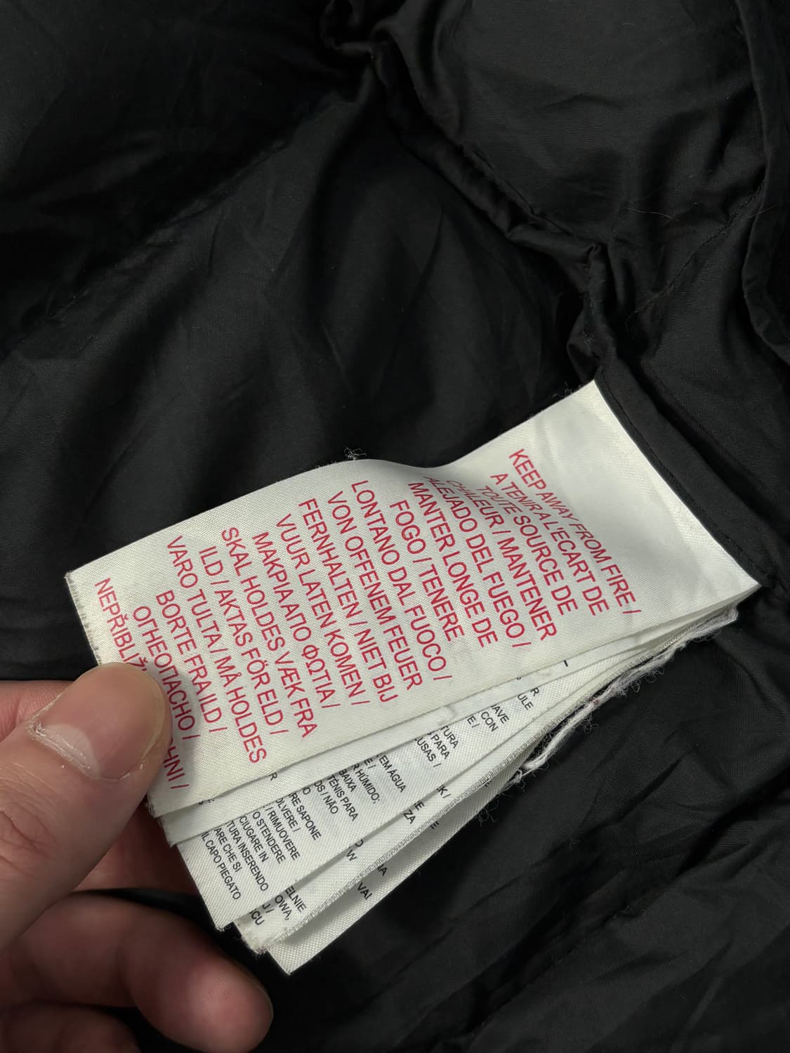 나이키 올블랙 패딩 점퍼자켓 L 상품이미지7