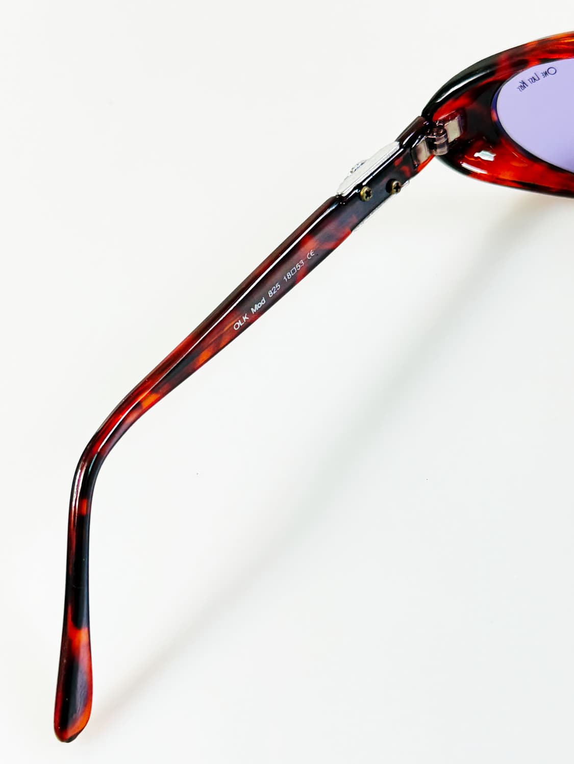 90s One Last Kiss 레오파드 오벌 틴트 빈티지 선글라스 상품이미지8