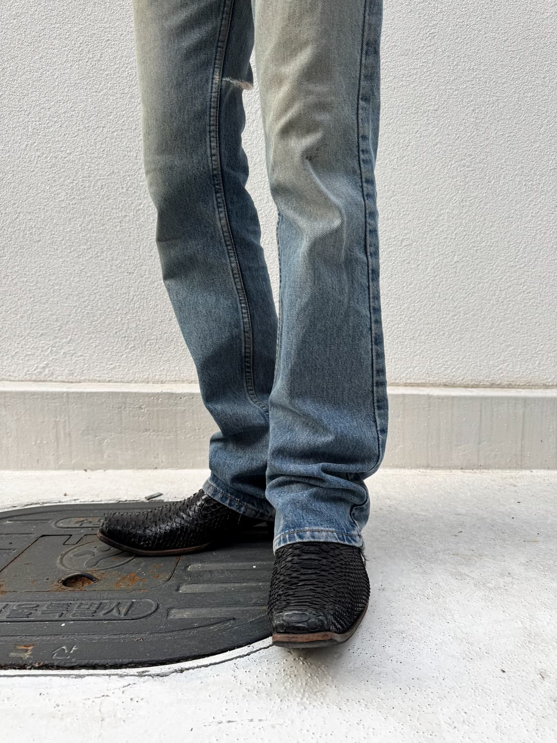 90’s Levi’s 517 – Light Fade Boot-cut  상품이미지4