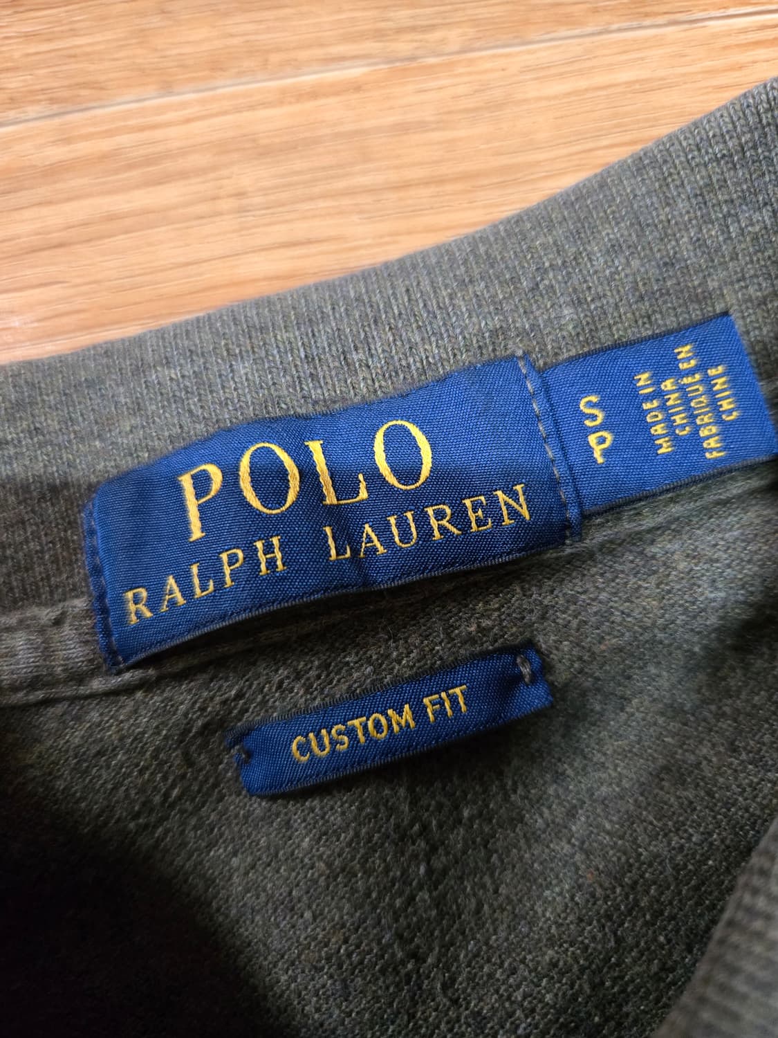 폴로 랄프로렌 정품 카키 PK반팔티 상품이미지5