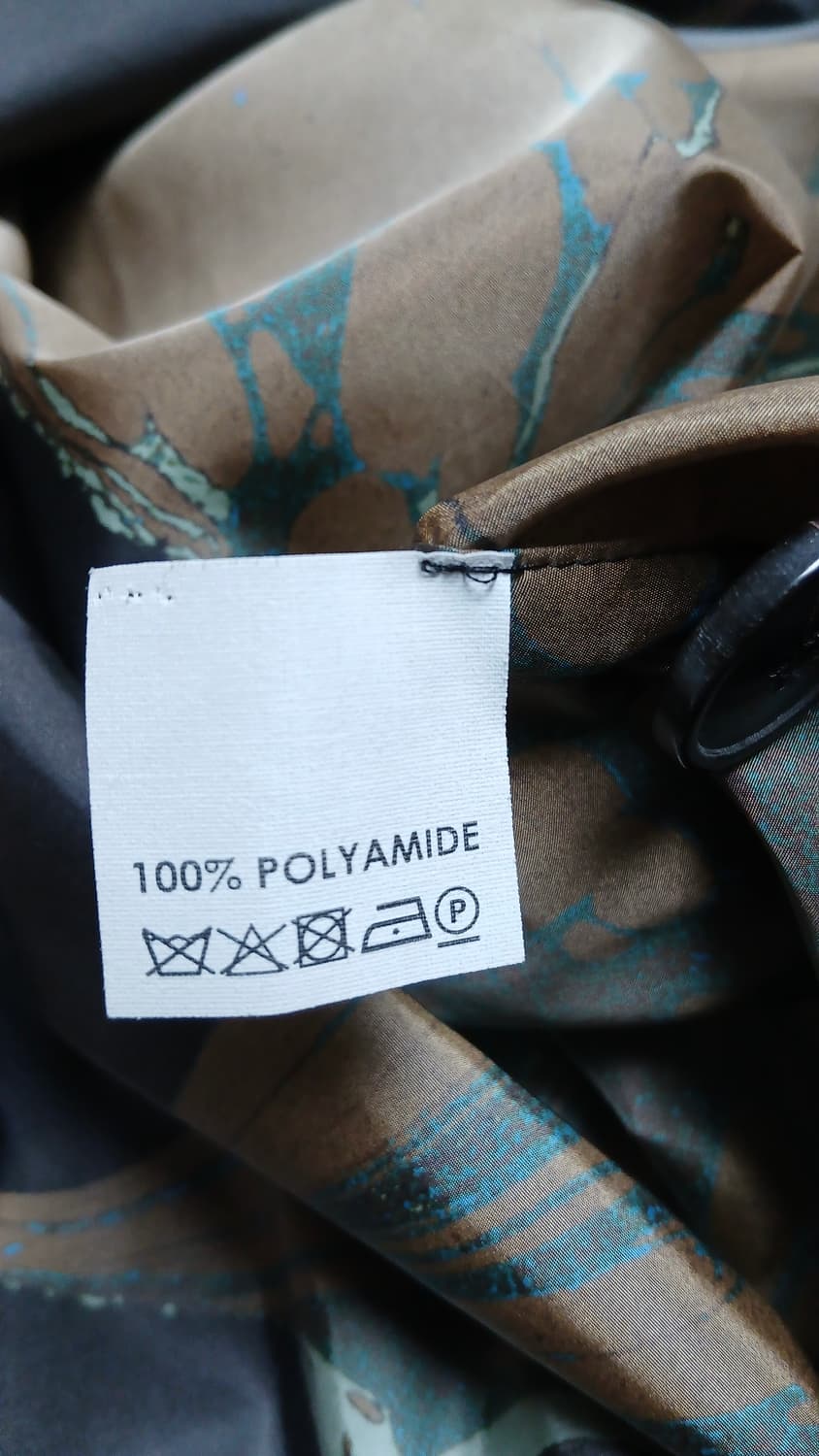 드리스 반 노튼 마블패턴 롱코트 상품이미지4