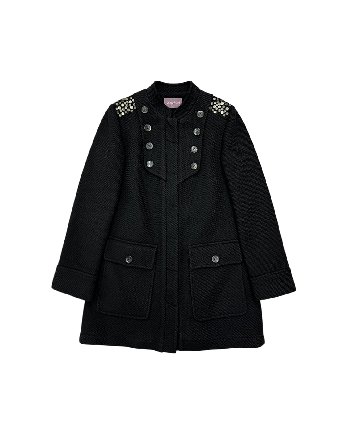 쟈딕앤볼테르 08AW 스터드 나폴레옹 코트 상품이미지4