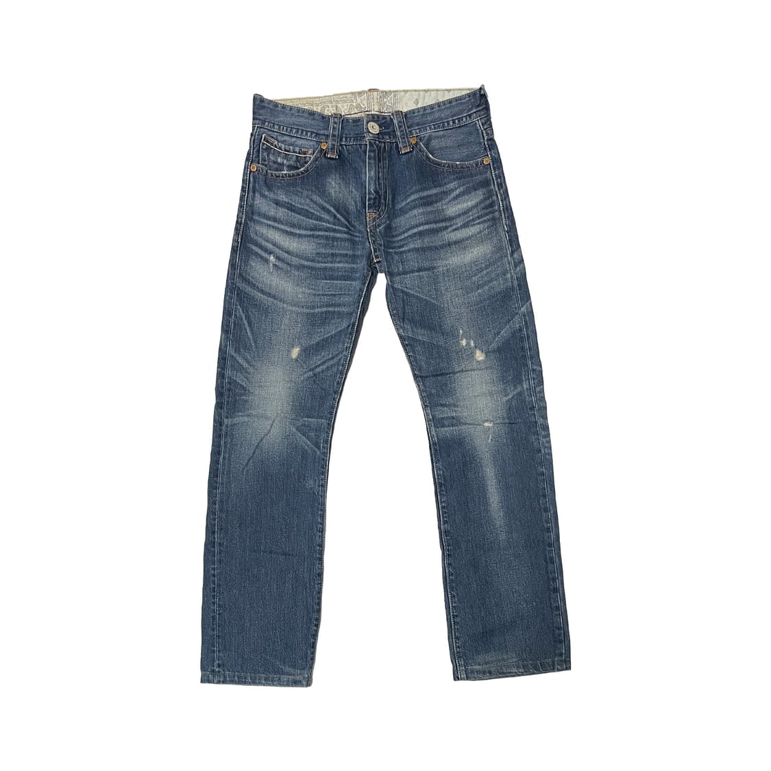 리바이스 523 페인티드패치 워싱 청바지 상품이미지1