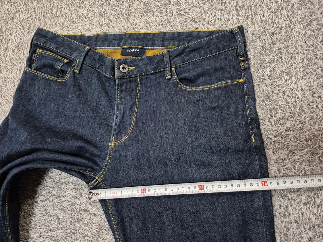 아르마니진 남성 스키니핏 데님 팬츠 36 상품이미지8