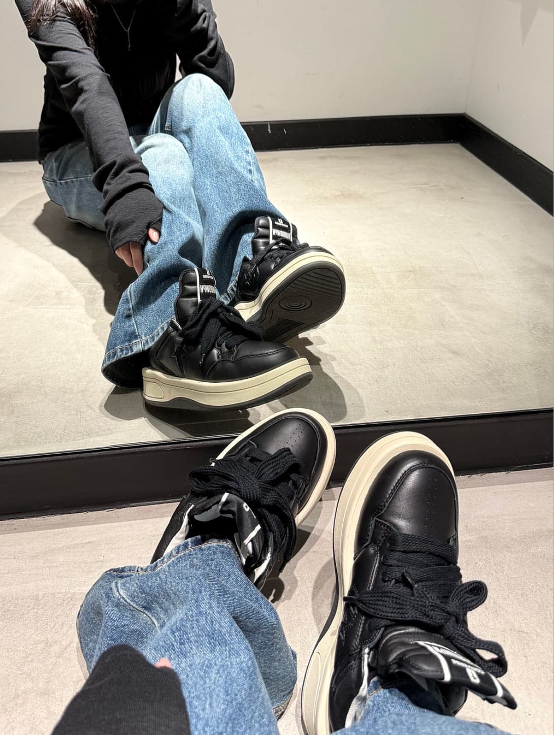 (새제품)릭오웬스 터보웨폰 로우 285 판매합니다 상품이미지3