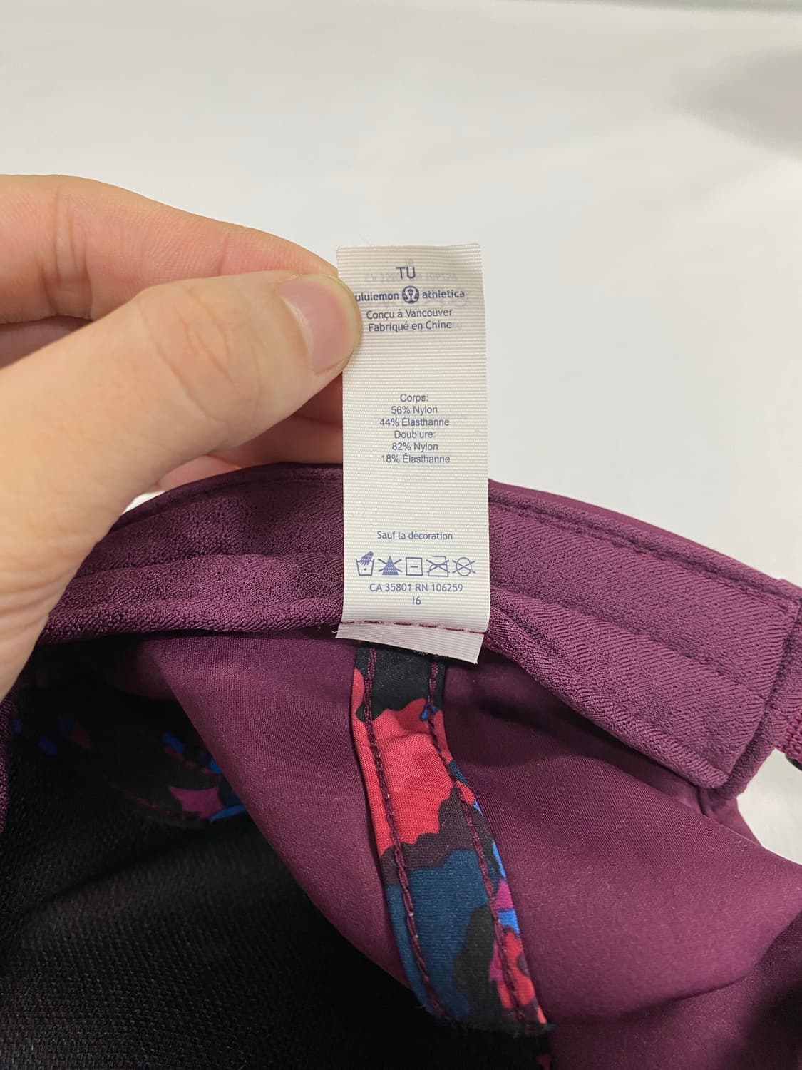 룰루레몬 버건디 러닝 볼캡 상품이미지7