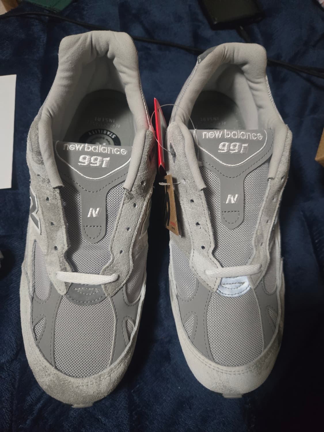 뉴발란스 m991prt 워시드 그레이 팝니다 상품이미지3