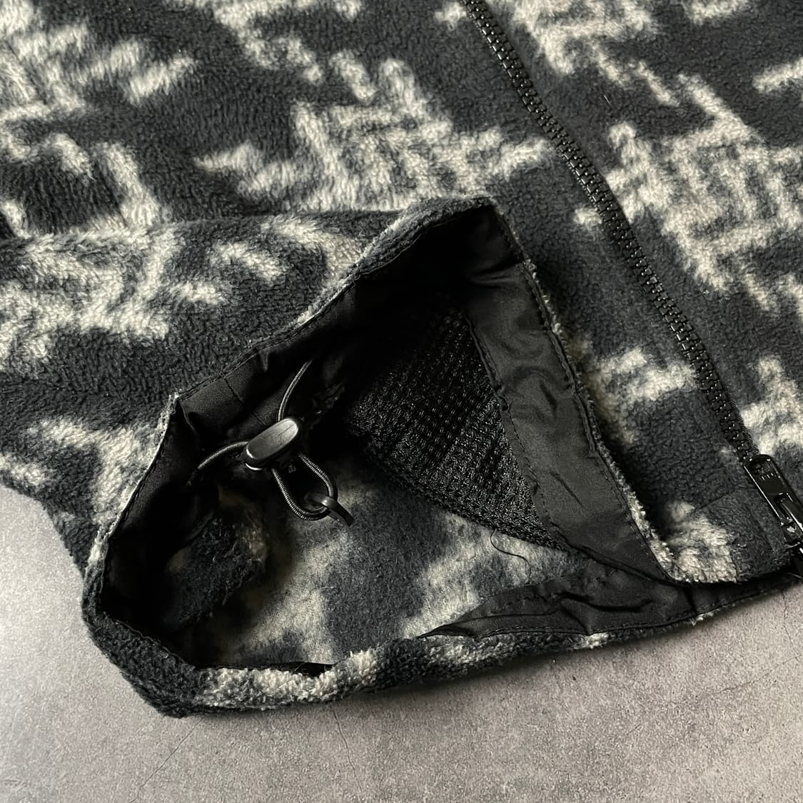 COLUMBIA 컬럼비아 빈티지 패턴 풀집업 플리스 A00571 상품이미지4