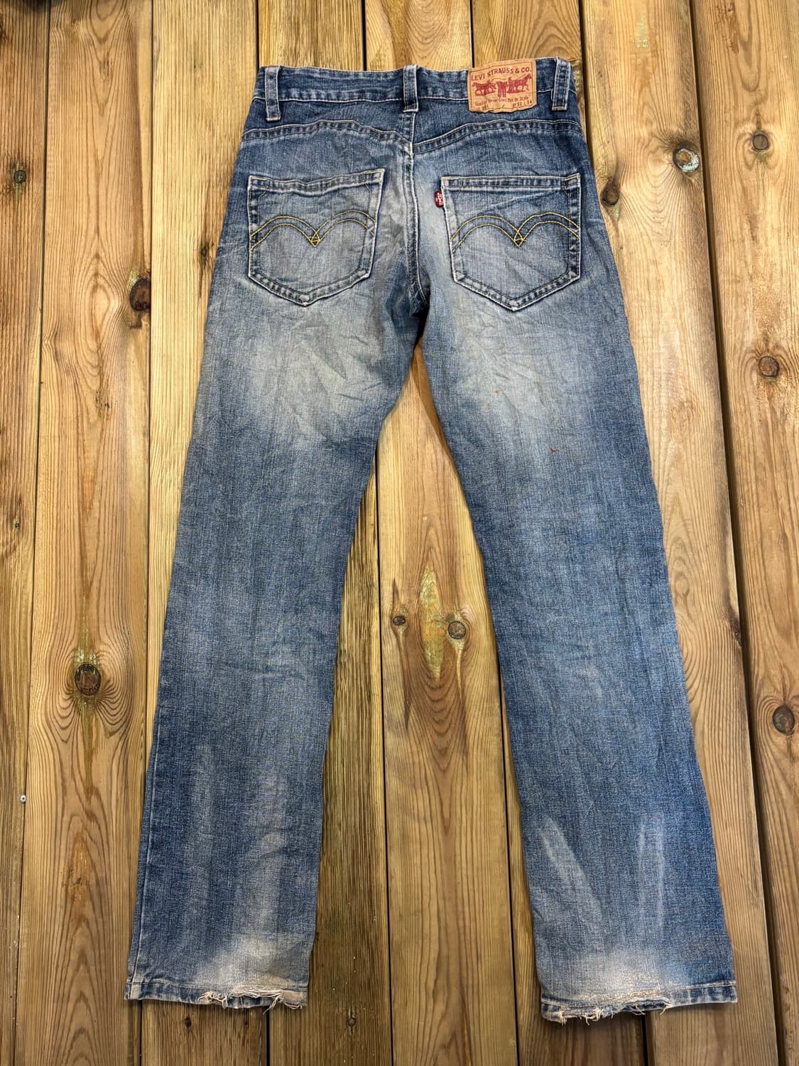 Levi’s 901 빈티지 데님 팬츠 헤비 페이딩 워시 상품이미지10