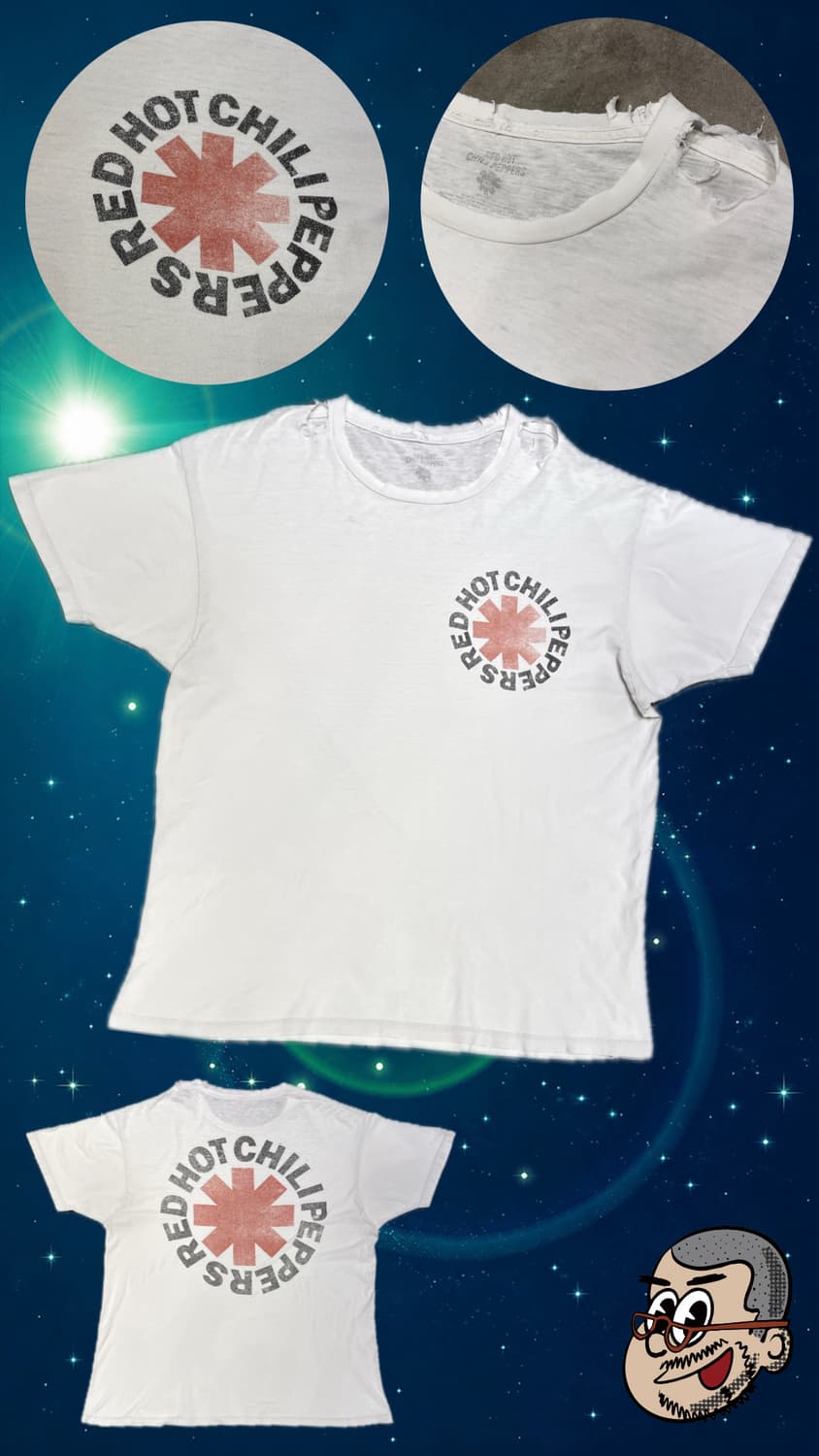 레드 핫 칠리 페퍼스(RHCP) 빈티지 밴드 티셔츠 상품이미지1