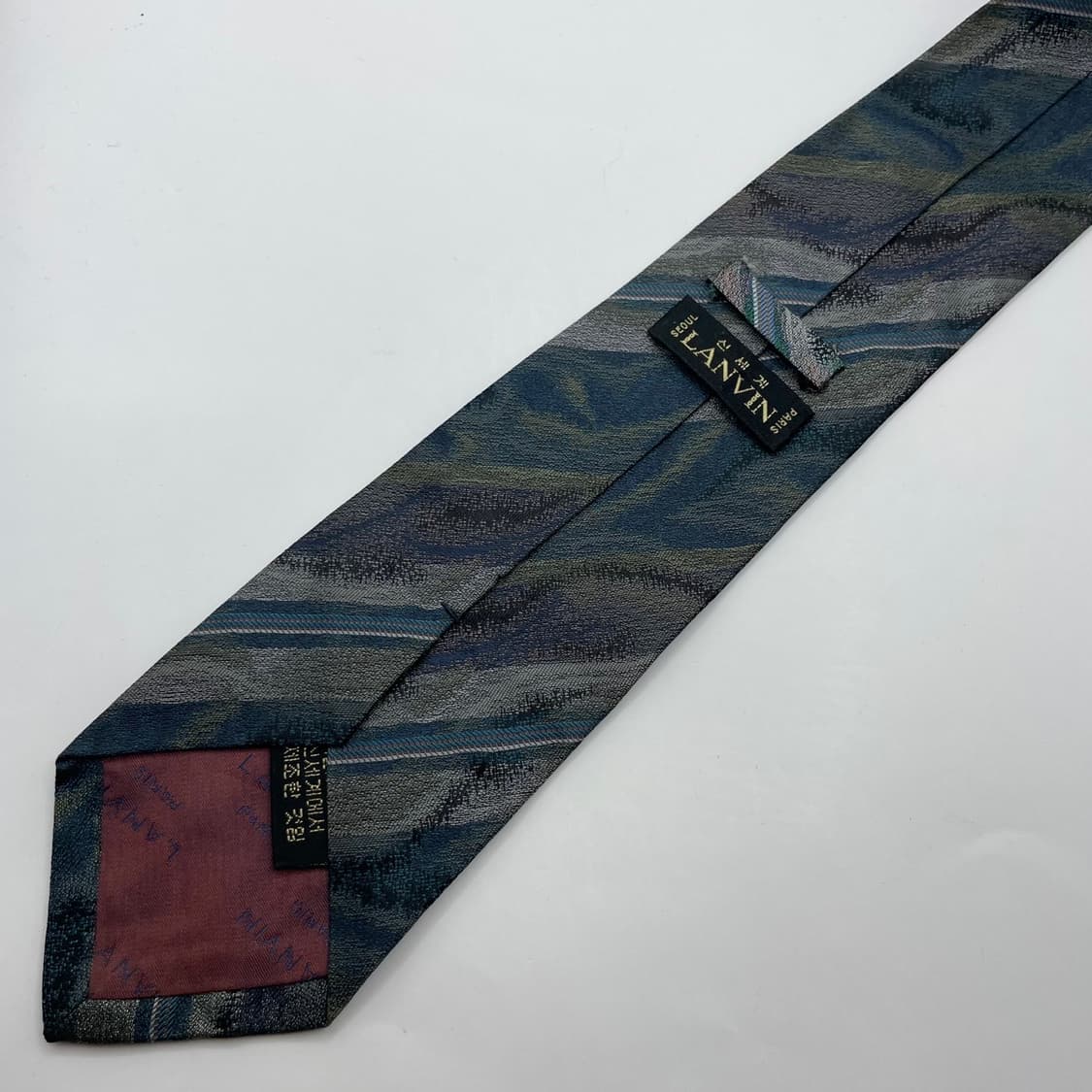 191) (LANVIN) 랑방 패턴 넥타이 상품이미지2