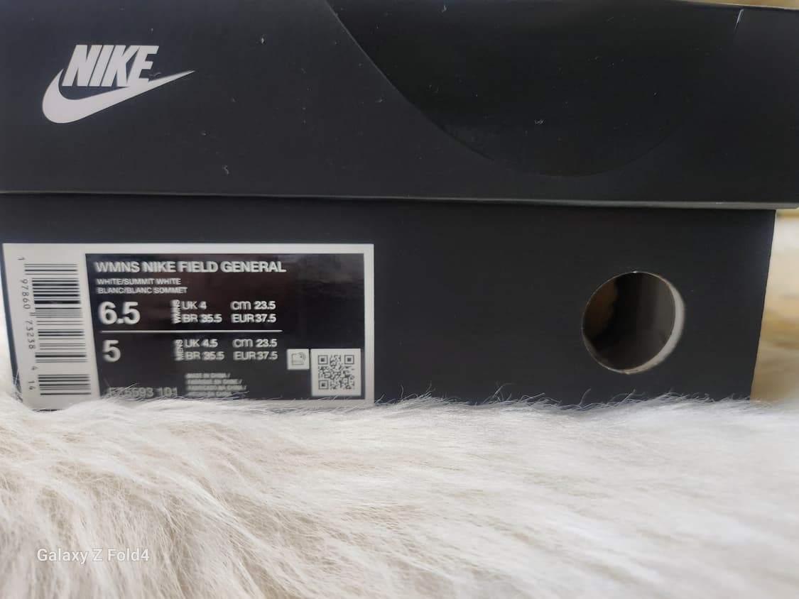 (N)나이키 필드 제너럴 235mm 풀박스 새상품 판매합니다. 상품이미지8