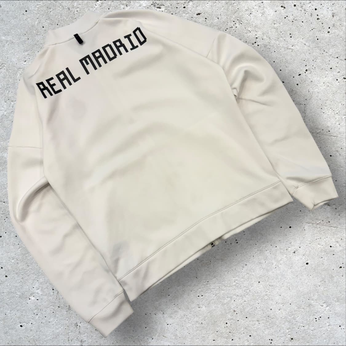 [M] 18s 아디다스 레알마드리드 트랙탑 져지 집업 화이트 D217 상품이미지2