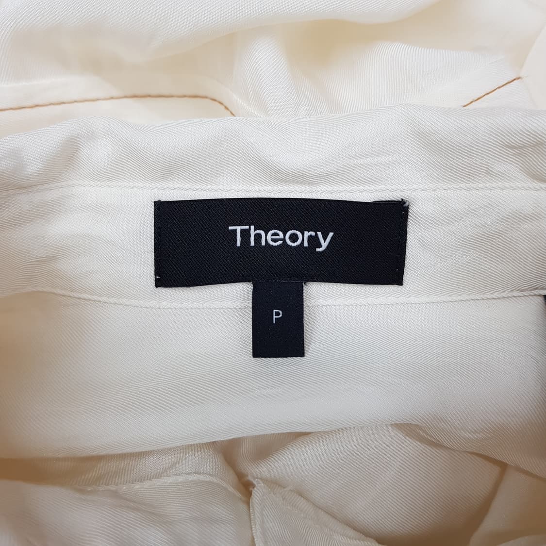 띠어리(Theory) 트리아세테이트 베이직 셔츠 P사이즈 상품이미지6