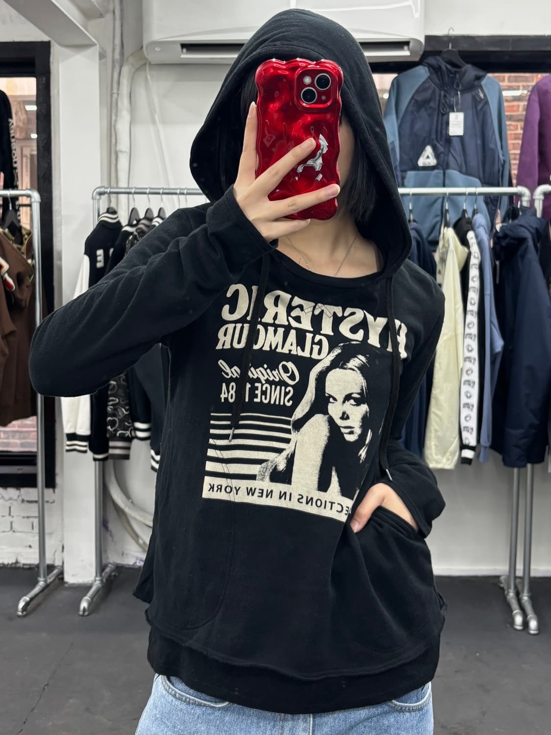 히스테릭 글래머 히스걸 후드티 상품이미지4