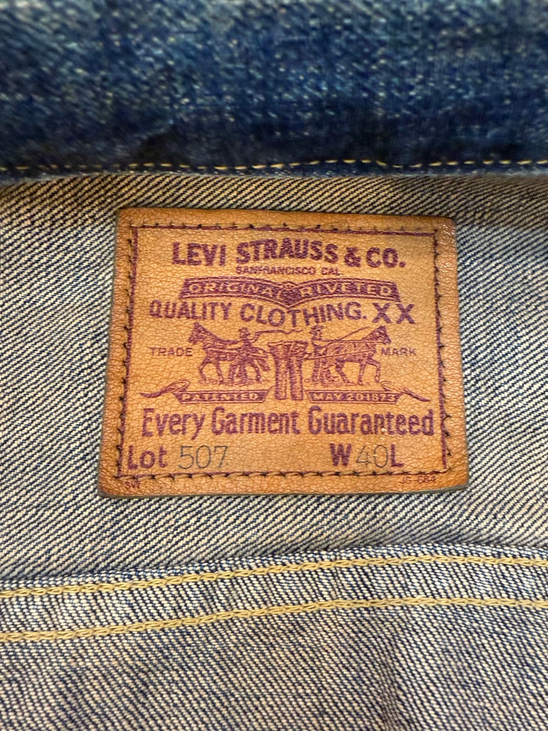 Levi’s 71507-XX 2세대 상품이미지3