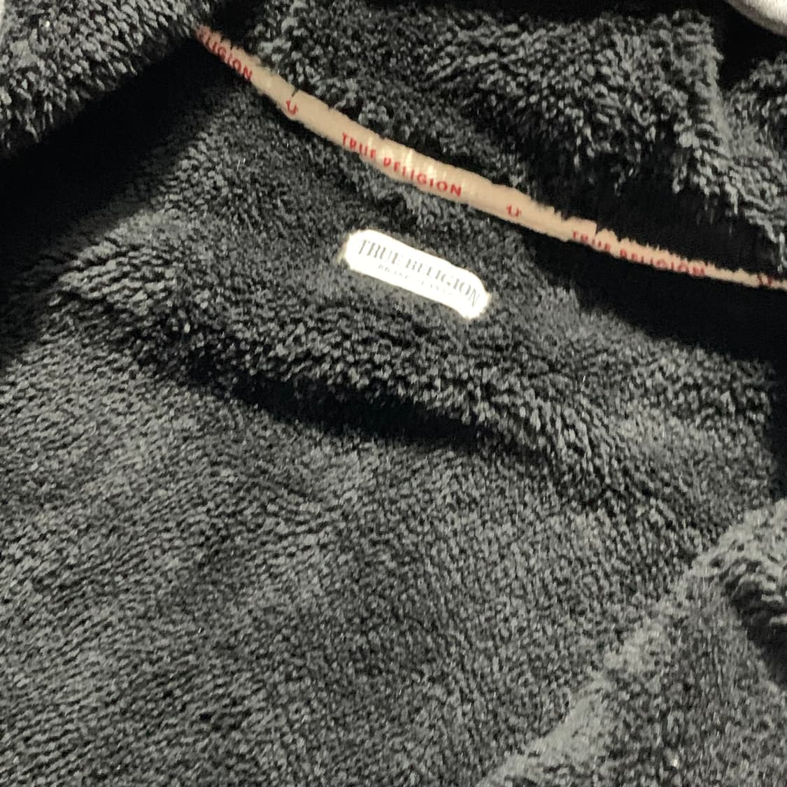 트루릴리전 보아 플리스 후드집업 상품이미지4