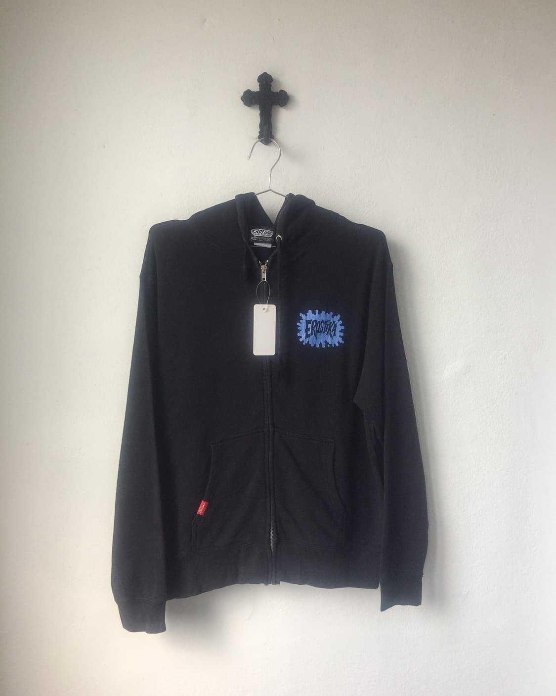 Back printing point hood zip up 상품이미지3