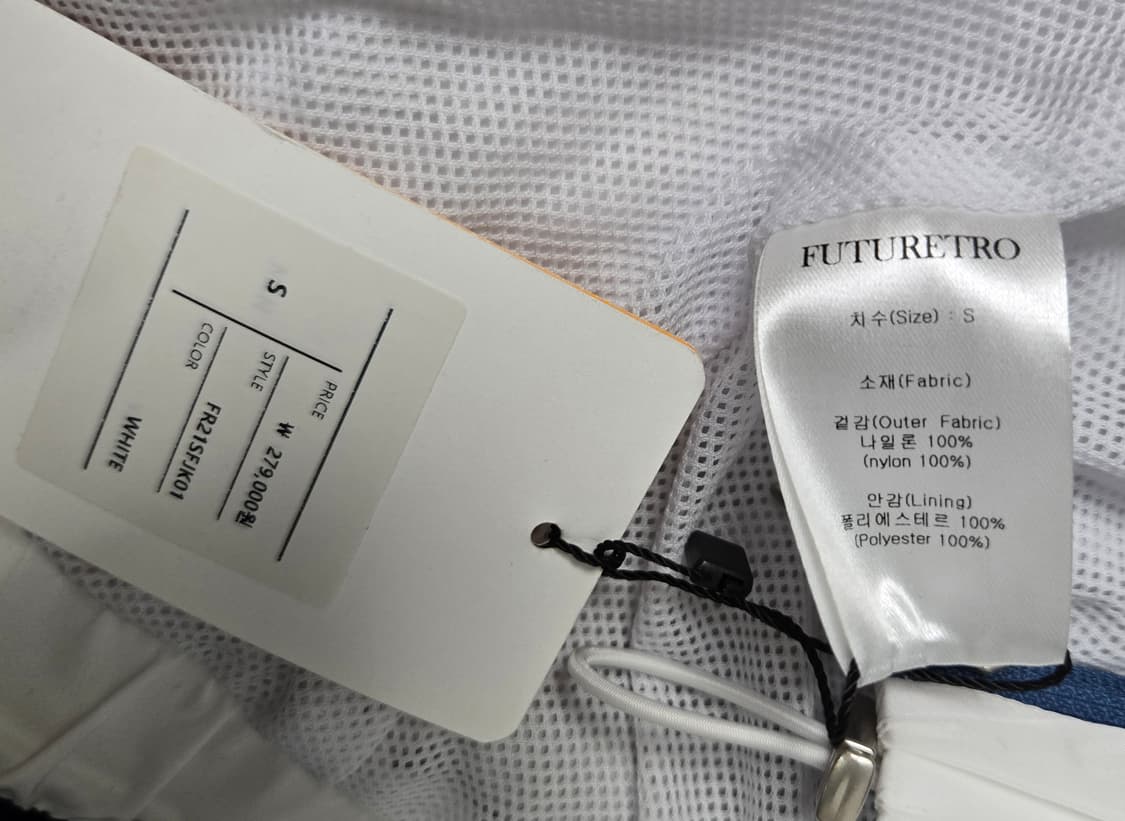 새상품)퓨처레트로 바람막이 자켓 남녀공용 상품이미지5