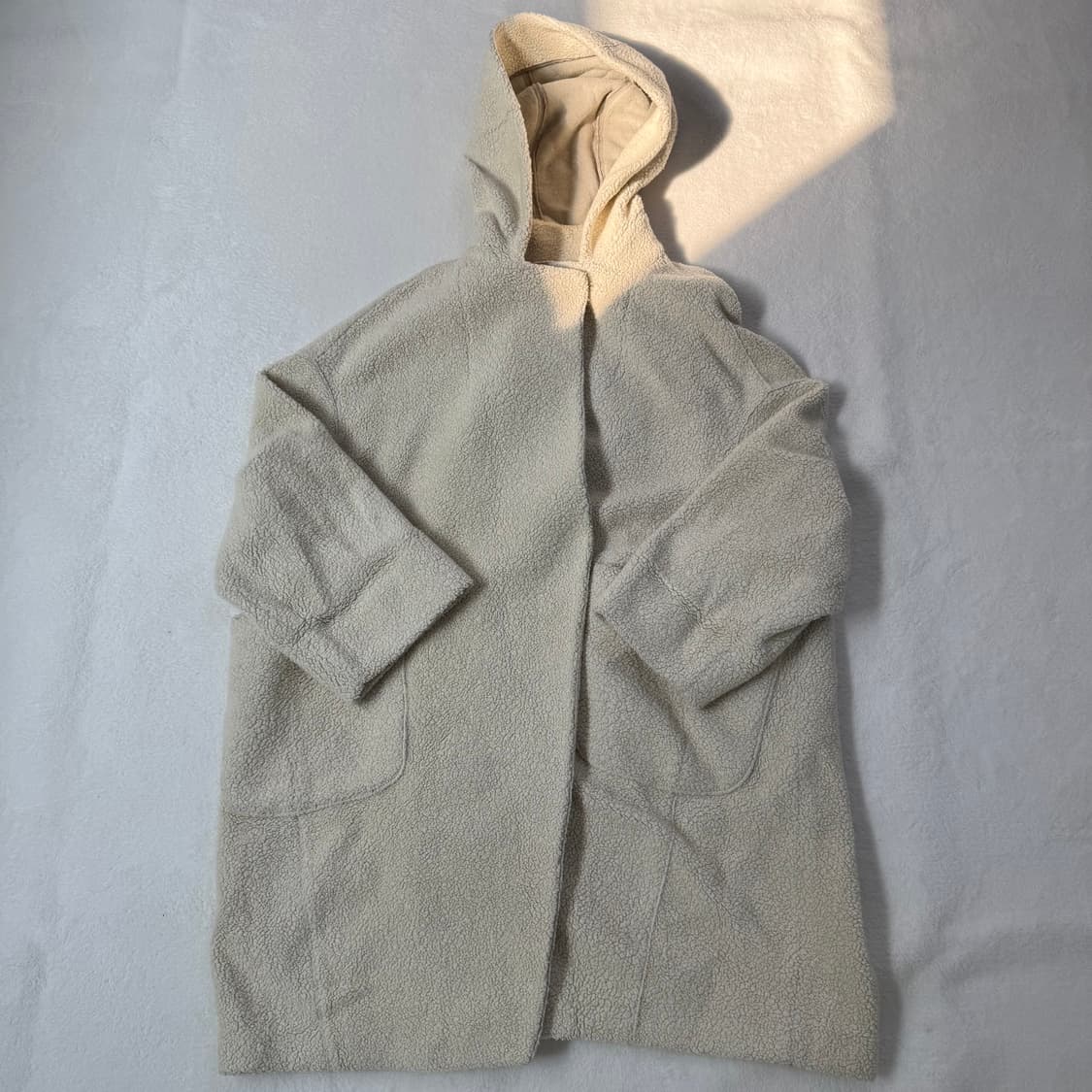 88 한섬 시스템 여성 양털 롱 코트  0310T 상품이미지1