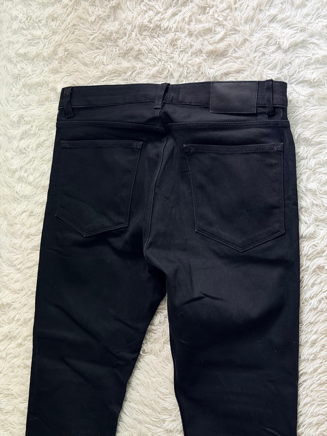 띠어리 남성 Raffi Slim Fit 블랙 데님 팬츠 상품이미지7