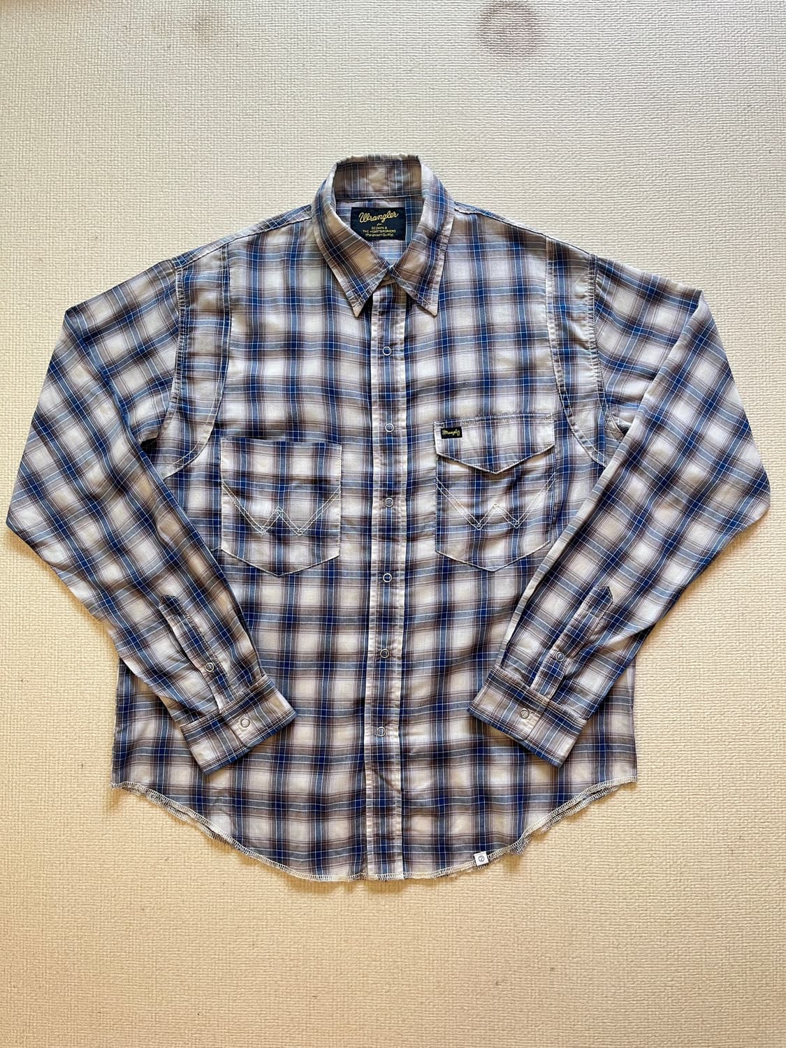 BEDWIN X WRANGLER PLAIDS SHIRTS 상품이미지1