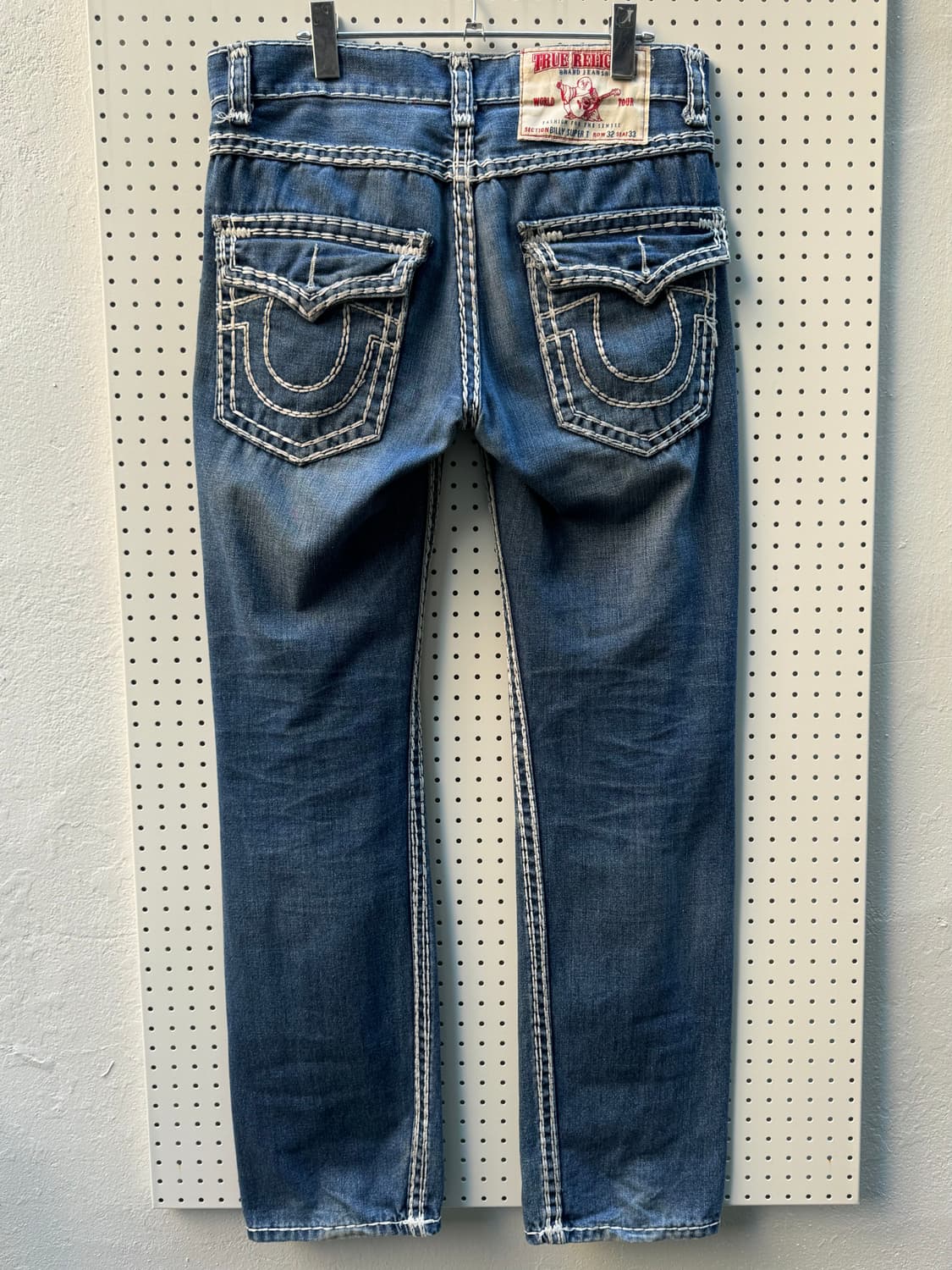 트루릴리전 빌리 슈퍼 T 플레어 팬츠 상품이미지6