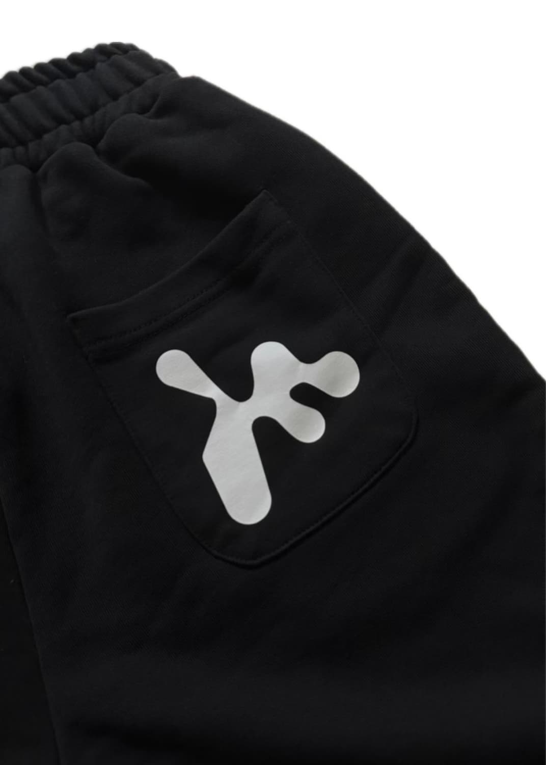 MLK logo satin pants black 상품이미지4