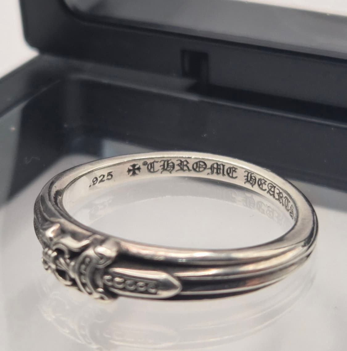 크롬하츠 정품 베이비 대거링 US12(kr26-7호) 풀구성 판매 상품이미지6