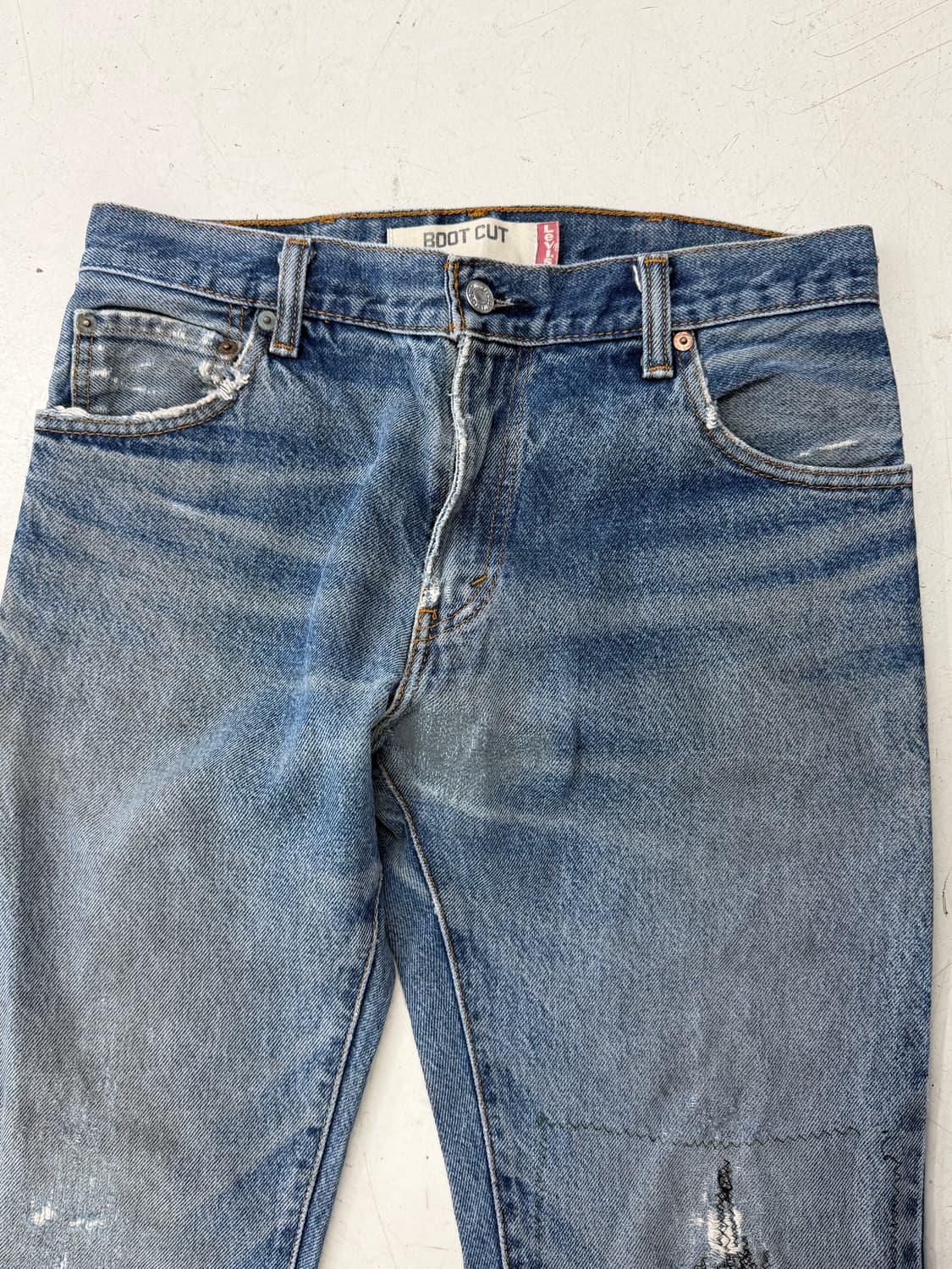 리바이스 517 리페어 부츠컷진 상품이미지3