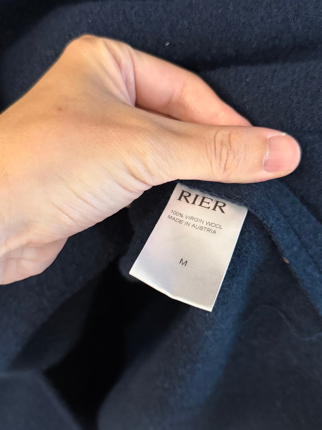 리에르 후리즈 집업 M sz 상품이미지4