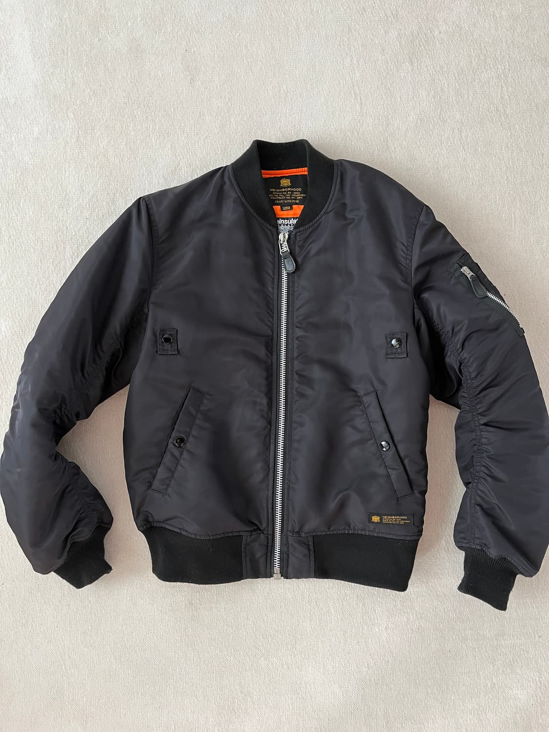 네이버후드 16fw MA-1 상품이미지1